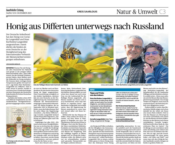 Bisttalimkerei Bartholme-Langenfeld "Akazienhonig" – Bild 2