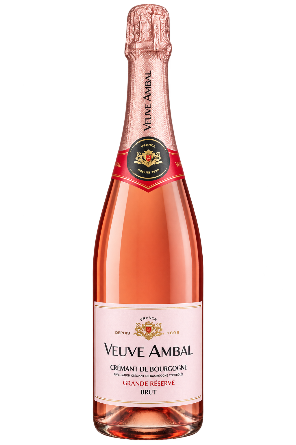 Veuve Ambal "Grande Réserve Rosé Brut" Crémant de Bourgogne AOC